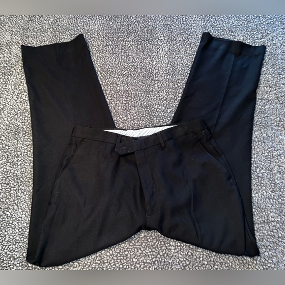 Men’s IZOD black dress pants size 34/32 - Picture 4 of 8